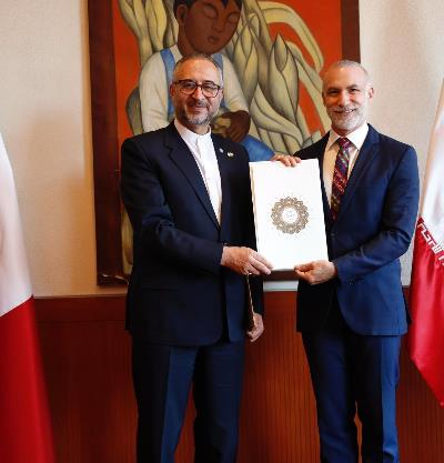 Sr. Abolfazl Pasandideh nuevo embajador de Irán Mexico